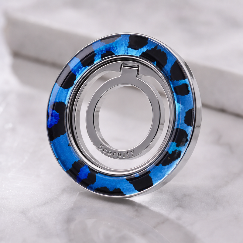 Blue Shimmer Finish