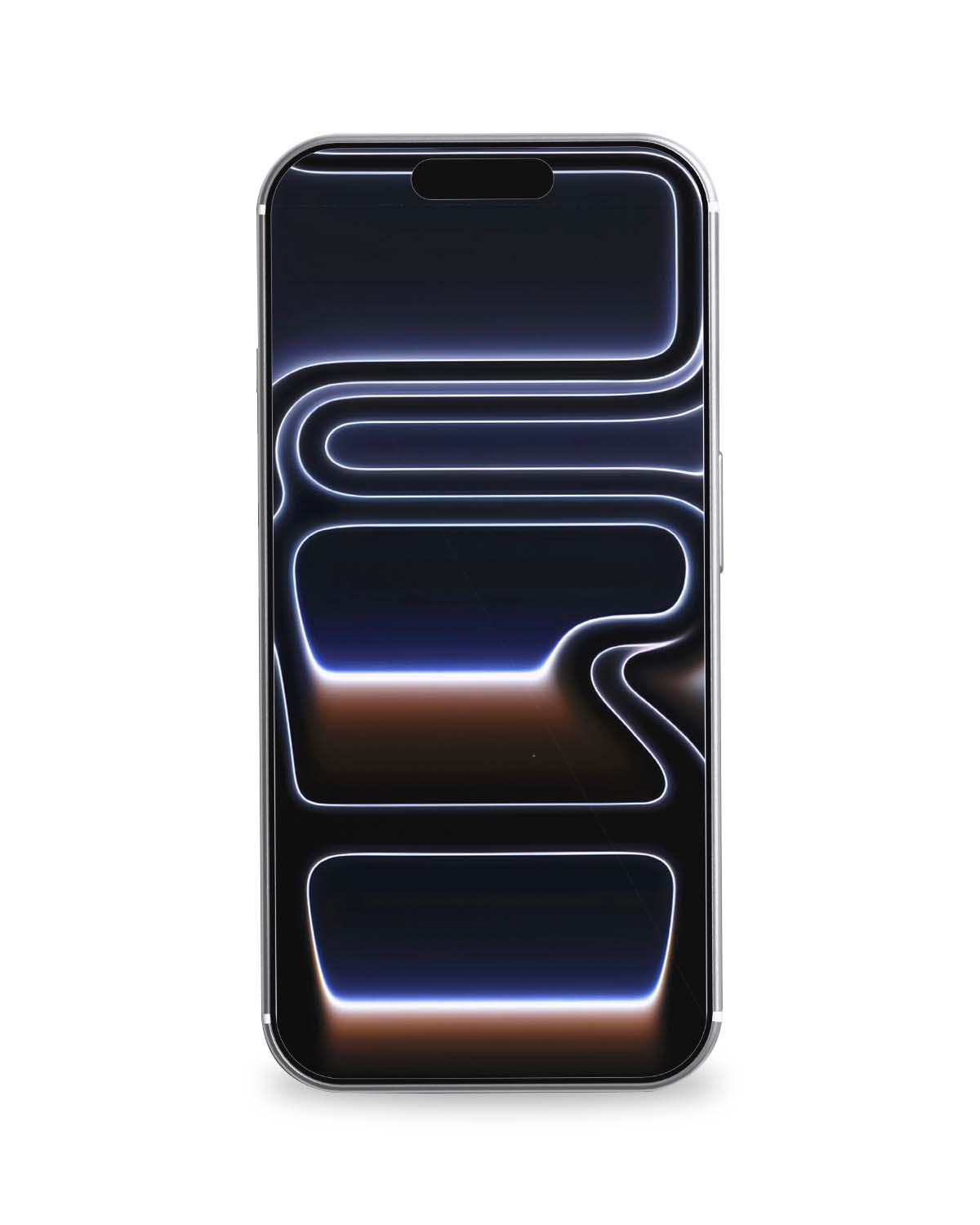 Clear screen protector with scratch-resistant surface