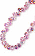 Decorative iphone charm with pink teardrop beads