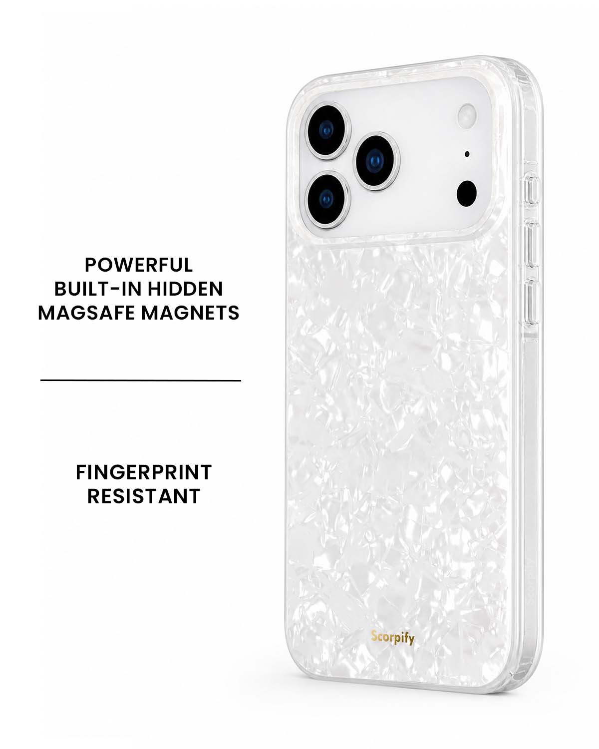 White Pearl MagSafe iPhone Case