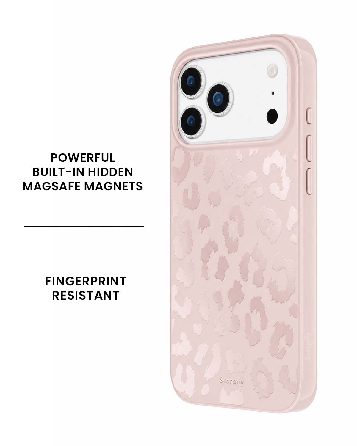Nude Leopard MagSafe iPhone Case