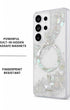 Back view of Gleam Pearl Luster Samsung Galaxy case