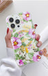 Scorpify iPhone case featuring delicate primrose artwork