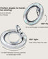 Finger Phone Holder With Silver-Frame By Scorpify
