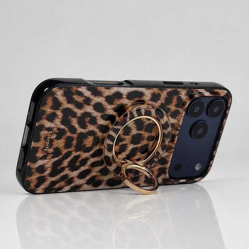 Pairs with Leopard Fur Print Case