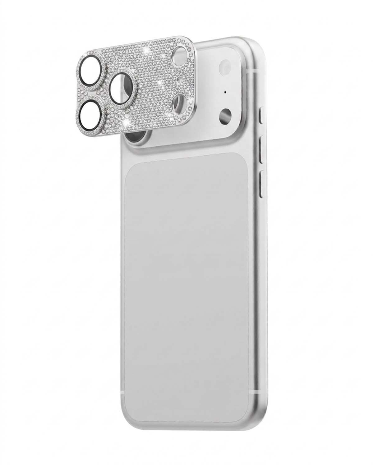 iPhone camera lens protector with unibody glass finish