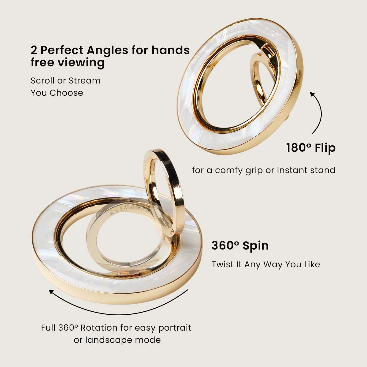 Aurora Spine MagSafe Ring Holder