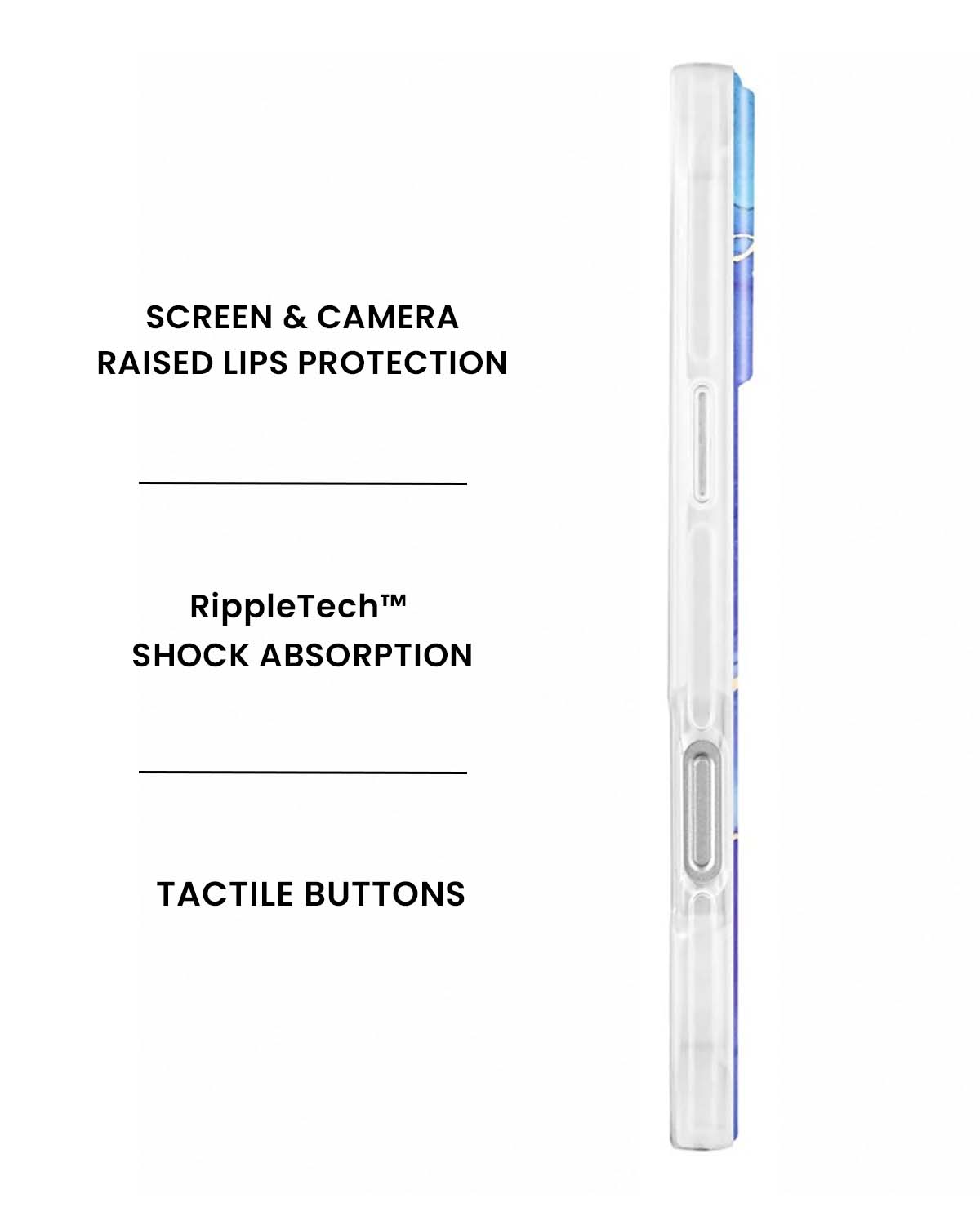 Fantasy Blue Marble MagSafe iPhone Case