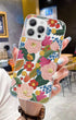 Trendy Floral Phone Case Featuring Pink Camellia Petals