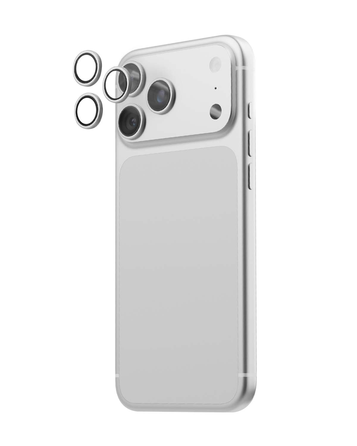 Smartphone camera lens protector with precise fit