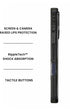Raised-edge protection, shock absorption iphone case