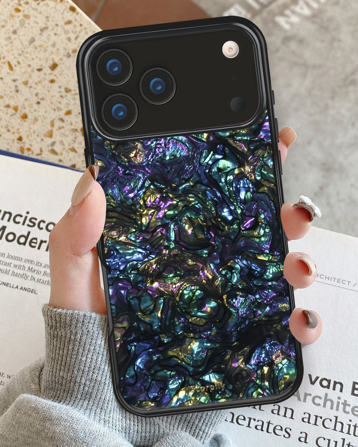 iPhone 17 Gleam Mystic Abalone MagSafe Case
