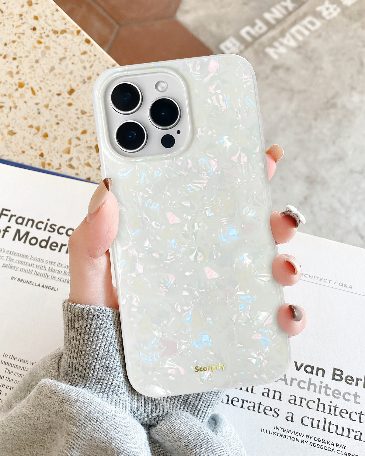 Colorful Pearl Magnetic iPhone Case