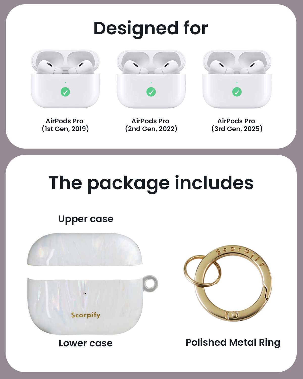 Aurora Spine AirPods Case