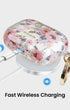 Pink Epiphyllum AirPods Case