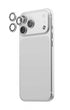 Split camera lens protector with precise iPhone fit