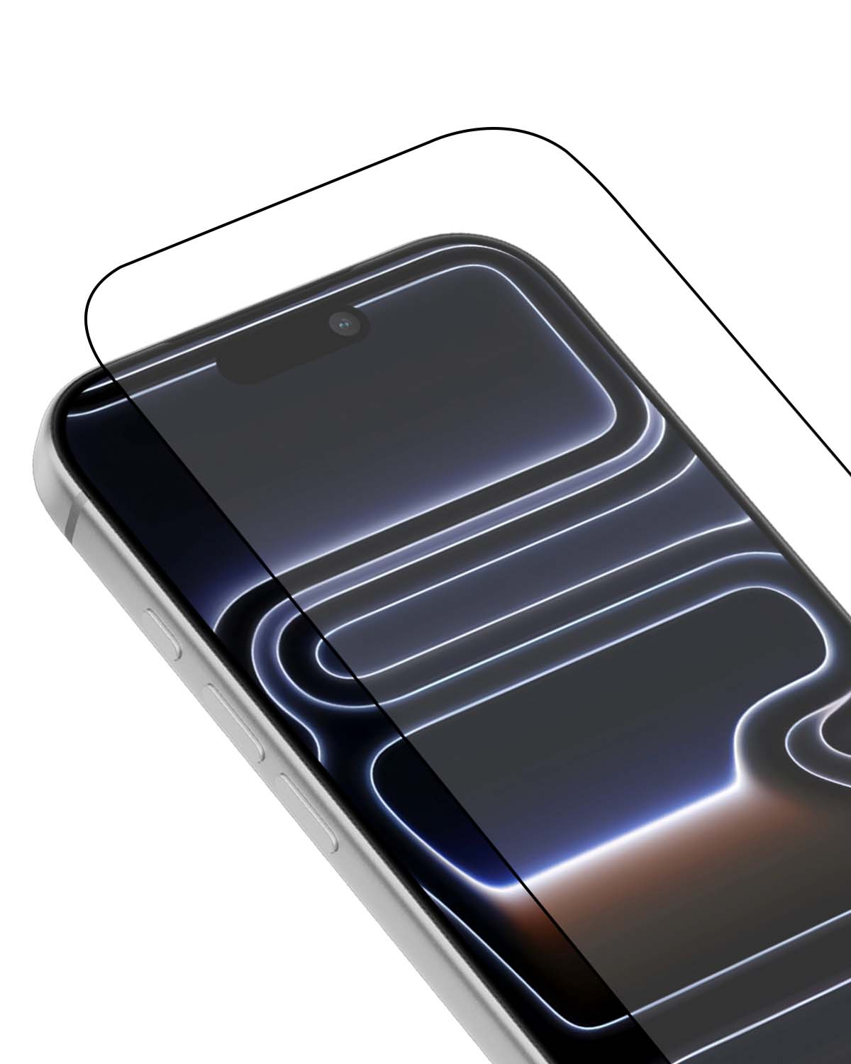 Protective screen protector designed for iphone display