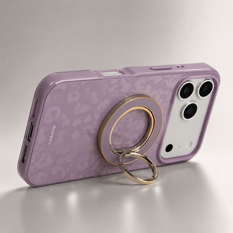 Pairs with Lavender Leopard Case