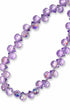 Stylish beaded phone charm in deep purple tones
