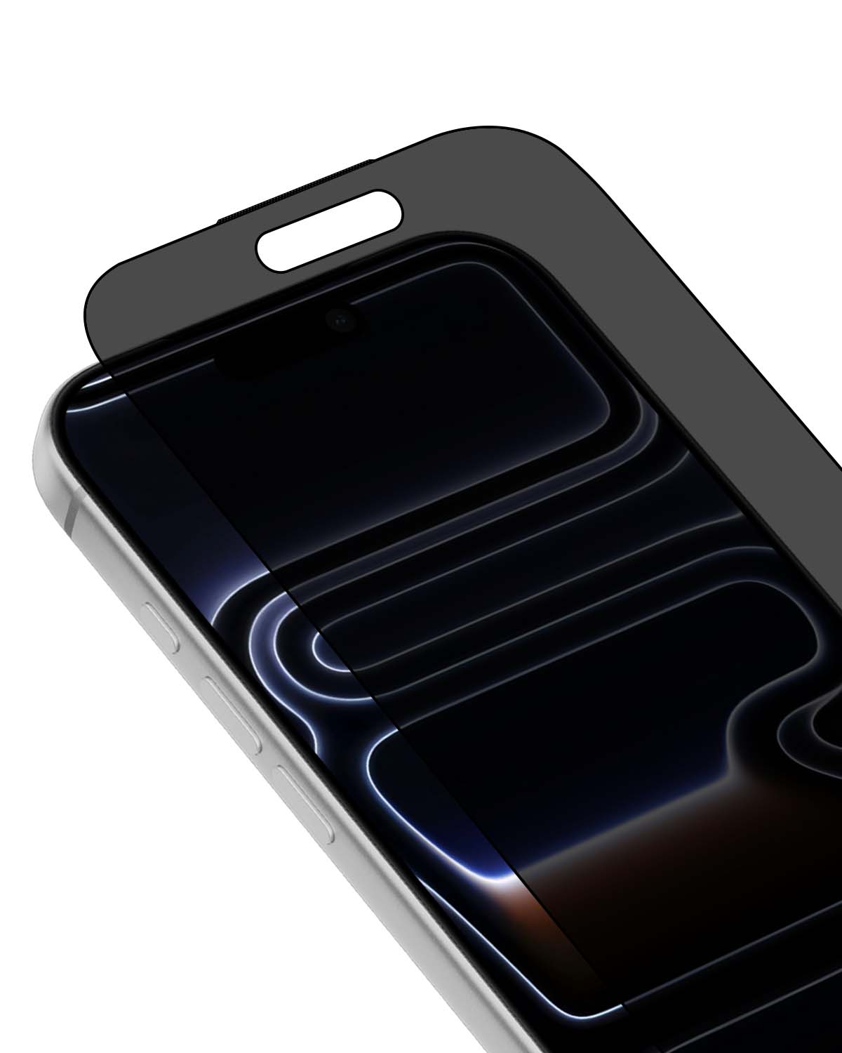 Privacy glass screen protector for everyday protection