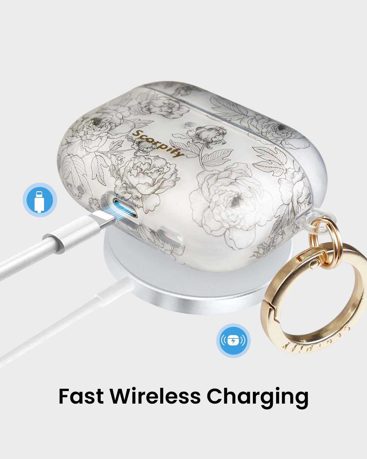 Queen of Flower AirPods Case