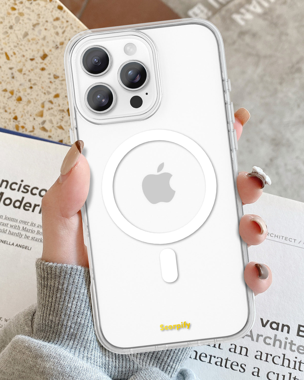 Clear Magnetic iPhone Case