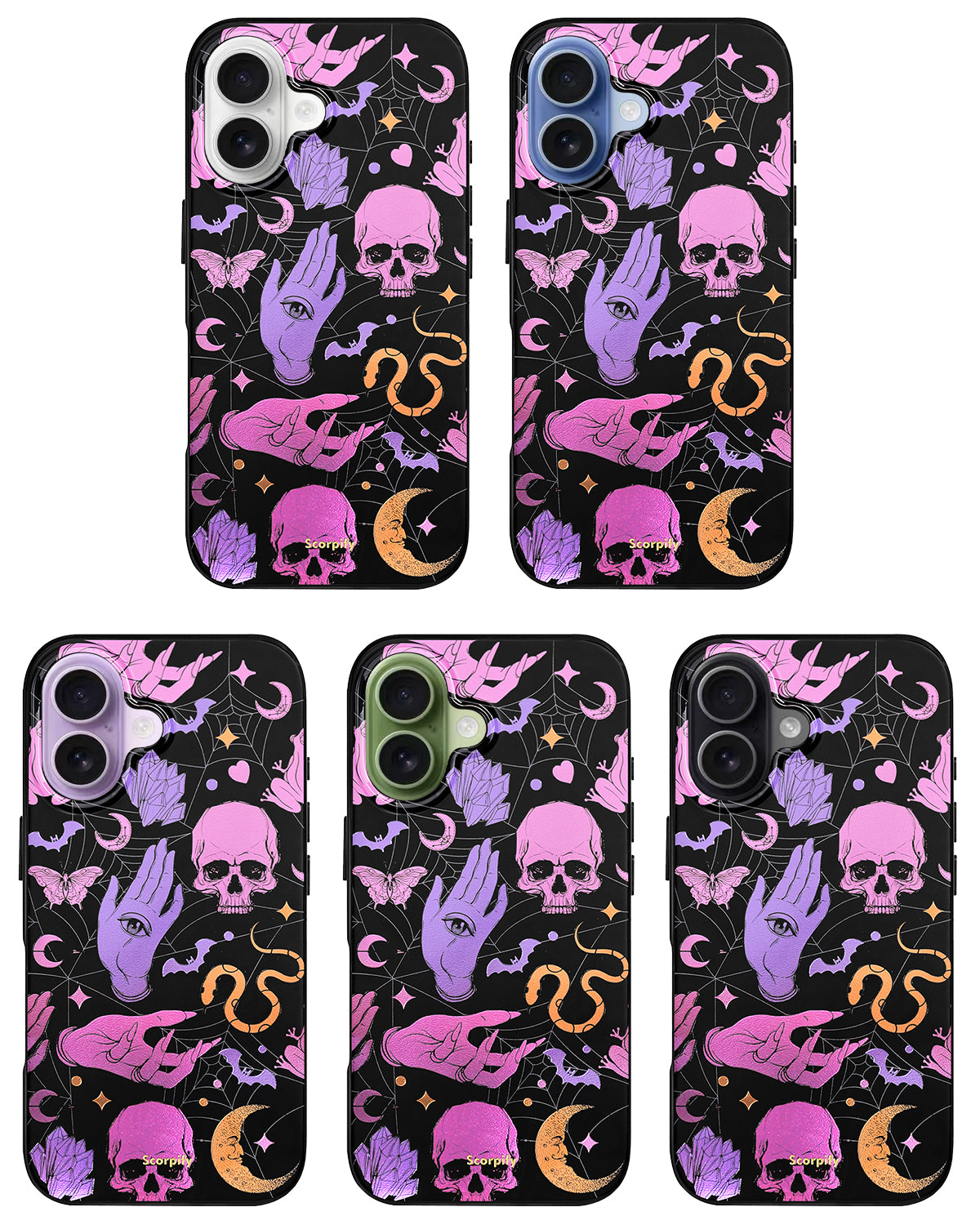 iPhone 17 Gleam Phantom Carnival MagSafe Case
