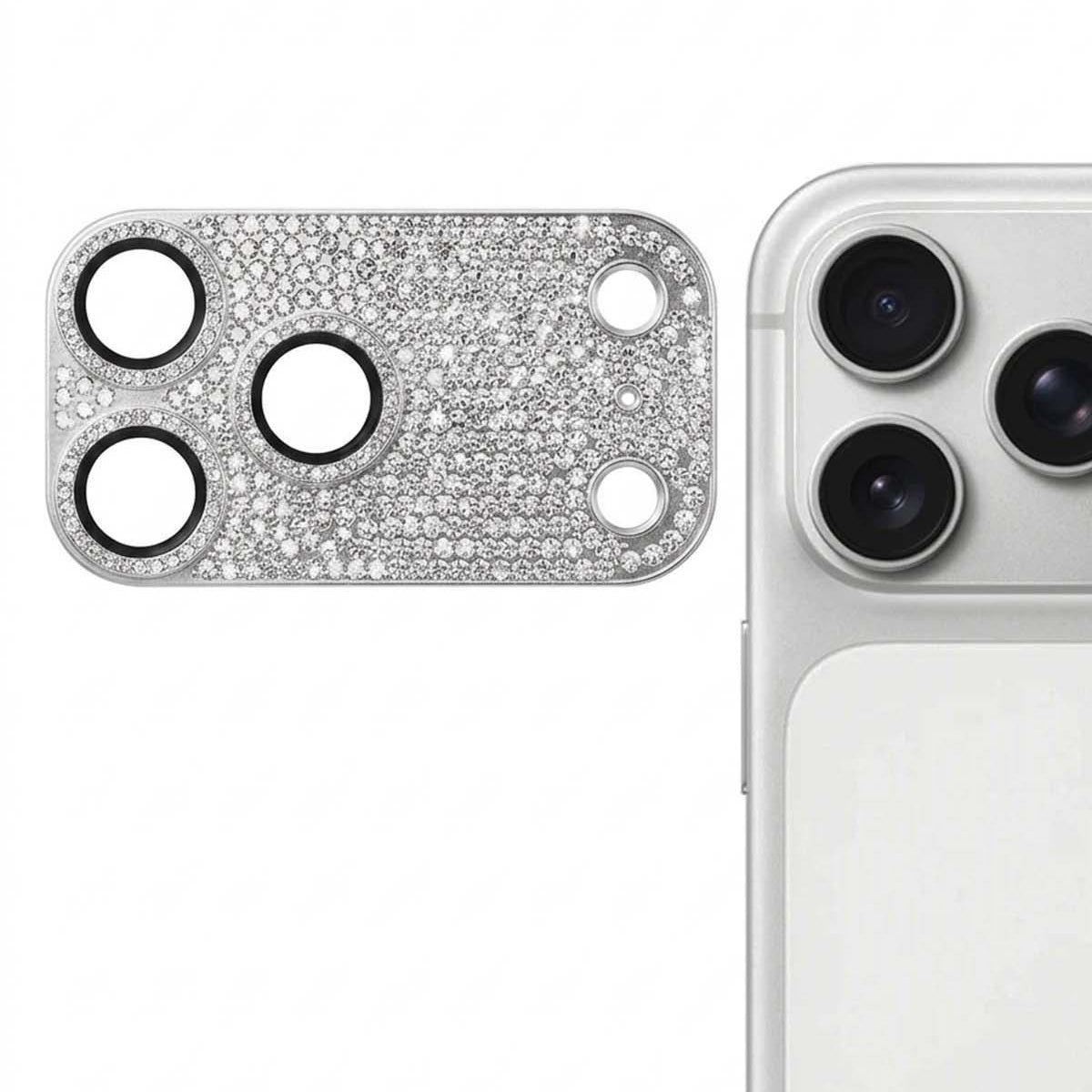 Durable unibody camera protector for iPhone lenses
