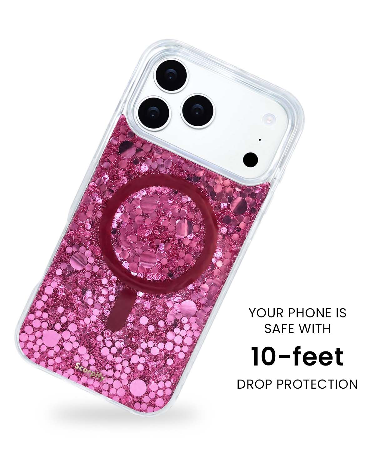 Rose Stardust MagSafe iPhone Case