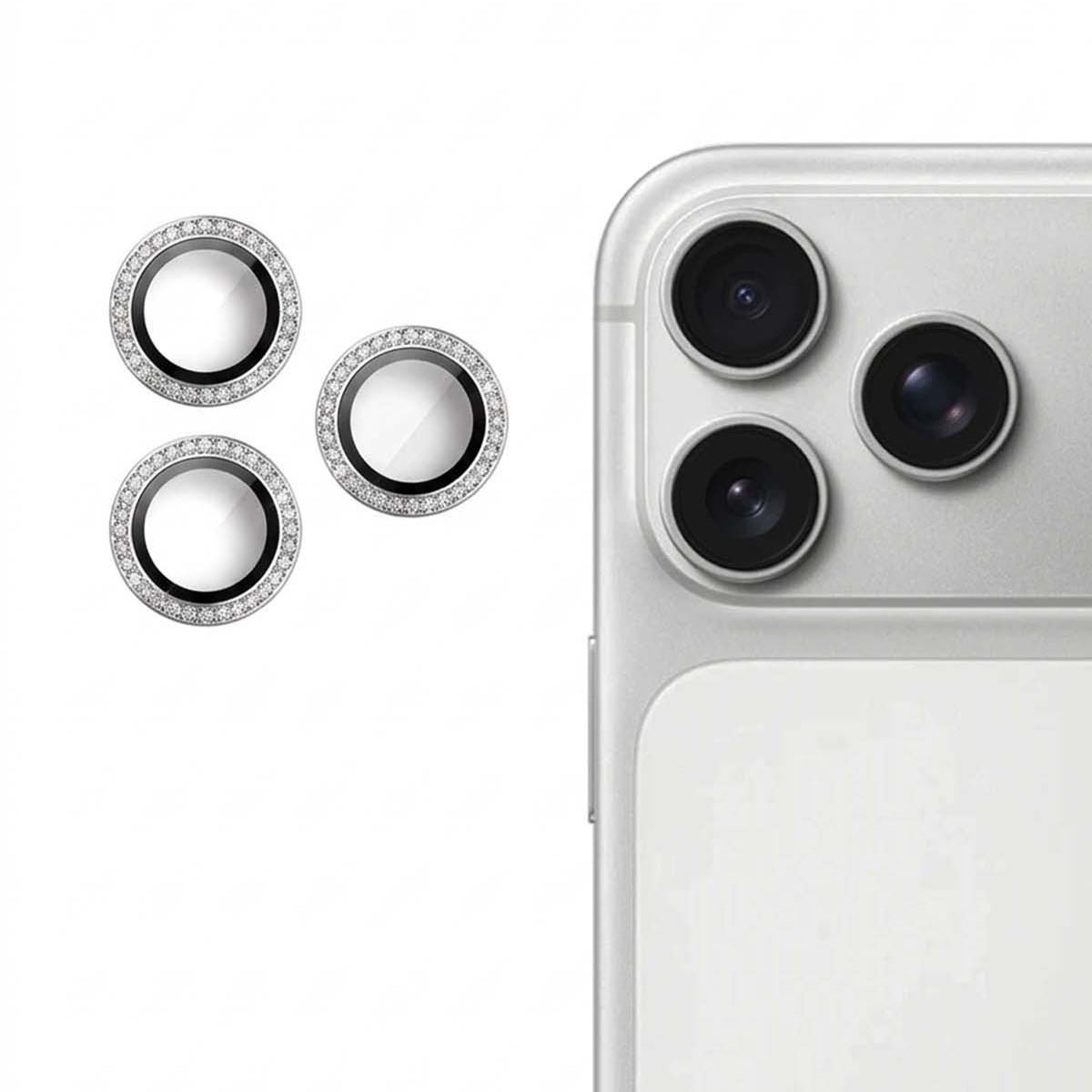 iPhone split lens protector with scratch-resistant glass