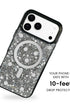 Platinum Stardust iPhone Case MagSafe compatible with wireless charger