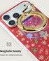 Trendy Phone Ring Holder Highlighted By Solid Gold