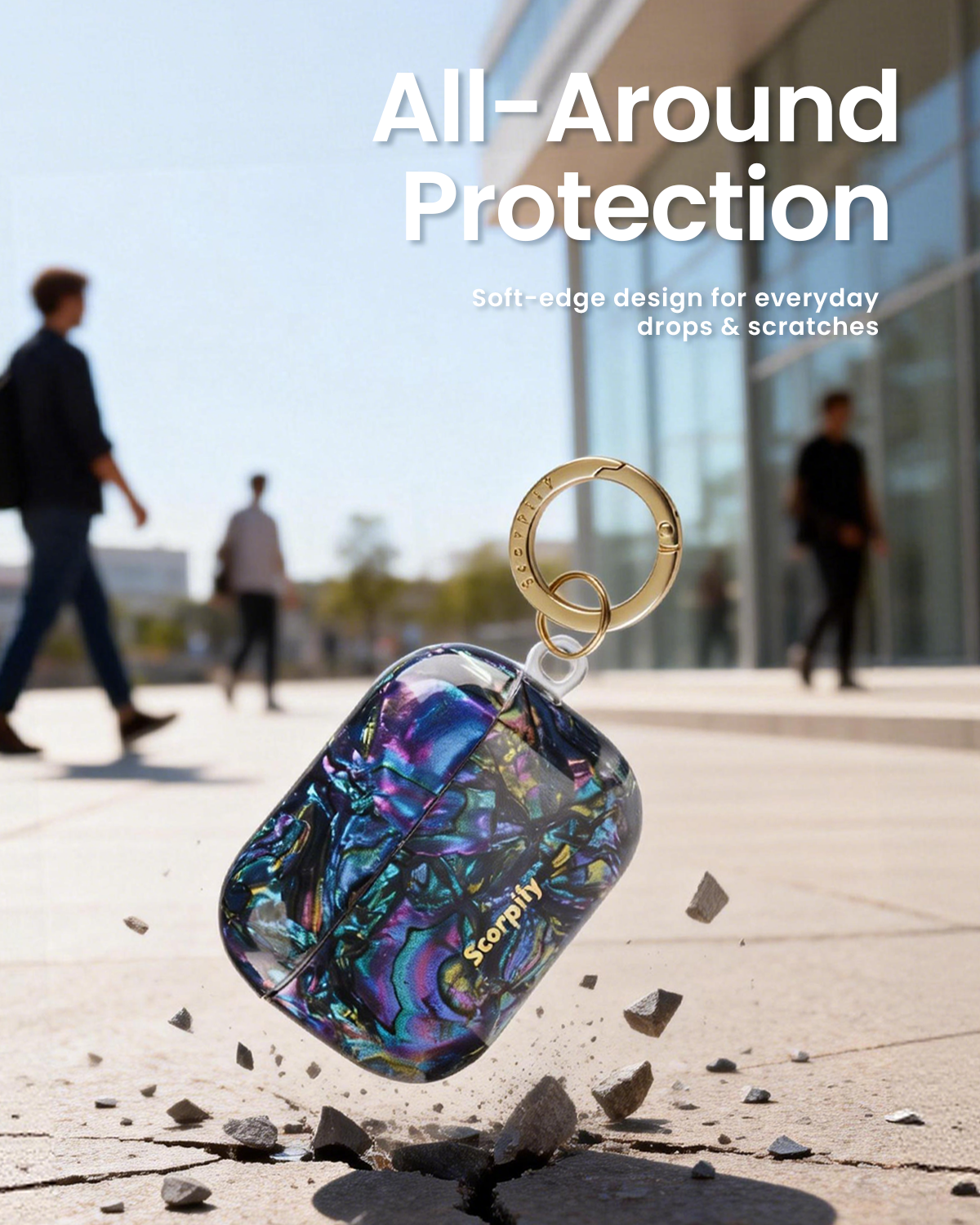 Gleam Mystic Abalone AirPods Case