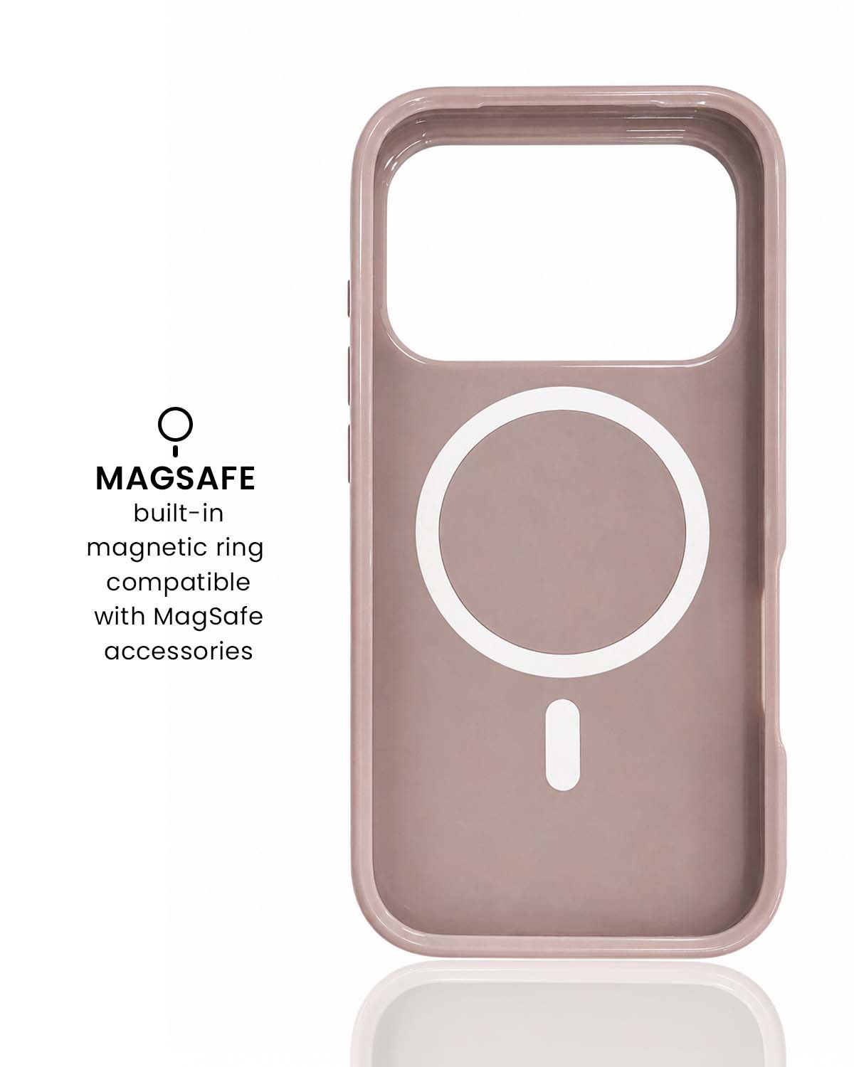 Nude Leopard MagSafe iPhone Case