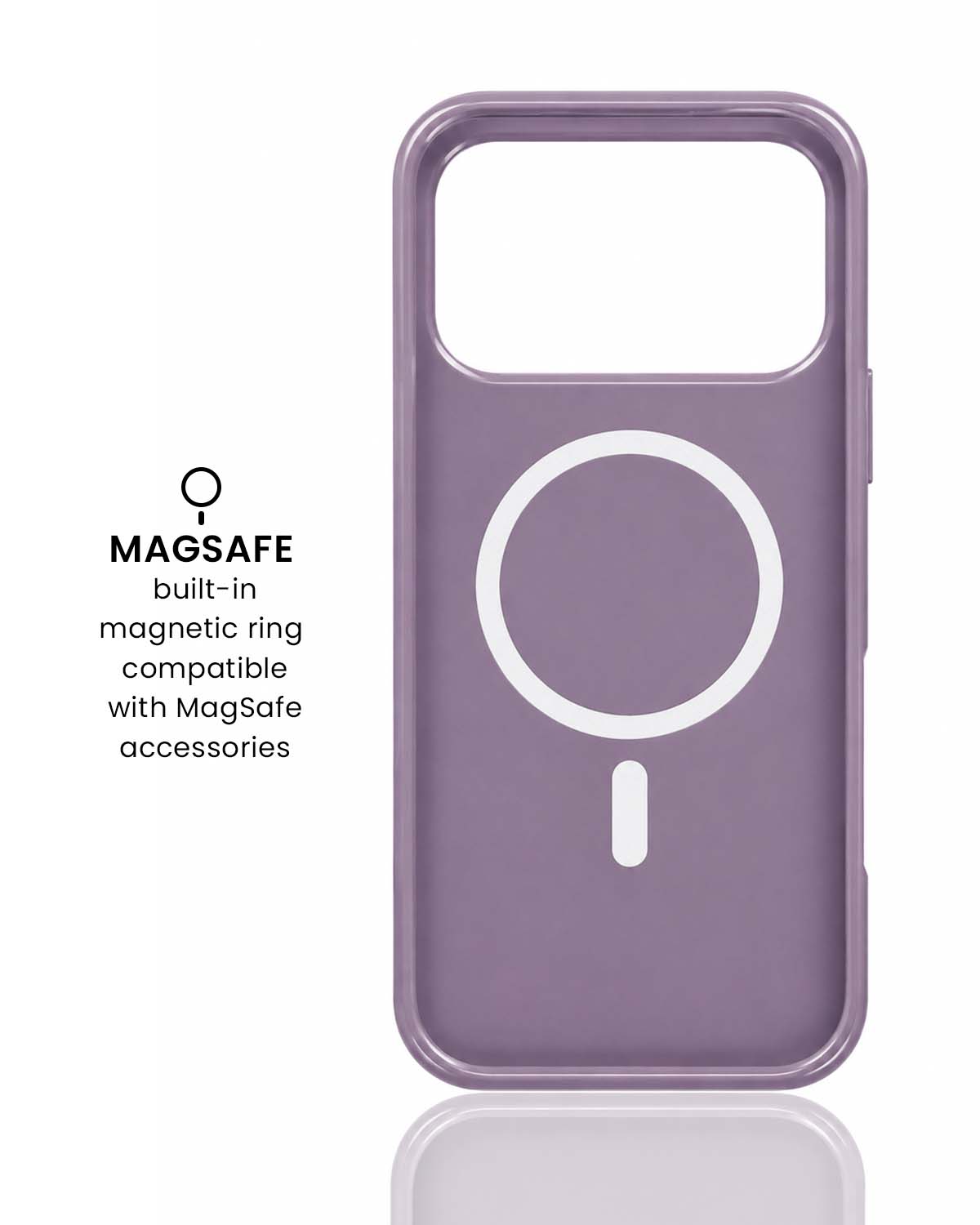Lavender Leopard MagSafe iPhone Case