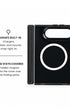 MagSafe ring and hidden hinge magnet view of Mystic abalone shell print iPhone Duo case