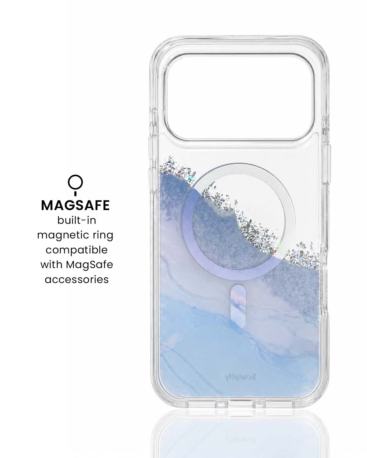 Gleam Arctic Aurora MagSafe iPhone Case