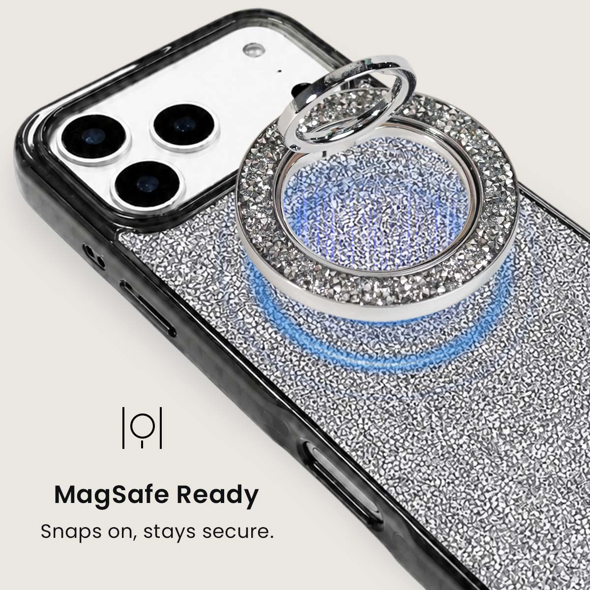 Lunar Crystal Radiance Ring Holder lifestyle shot