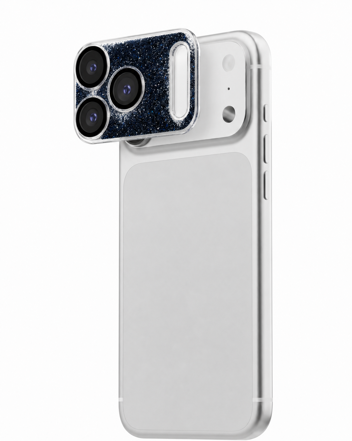 Black Gleam Flow Unibody Camera Lens Protector for iPhone