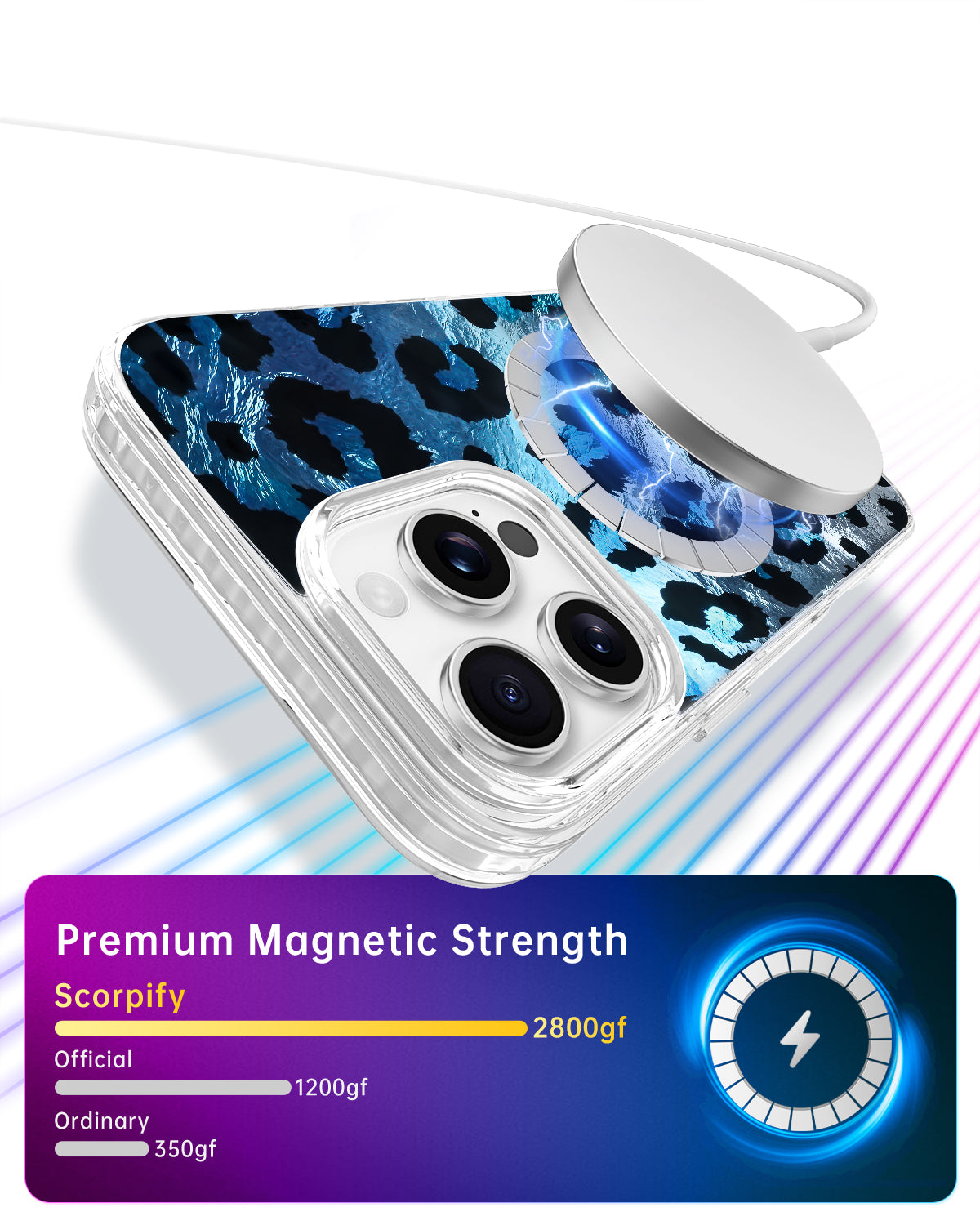 MagSafe iPhone Case With Sleek Slim Protective Edge Design