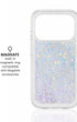 Glitter phone cover MagSafe compatible with wireless charger