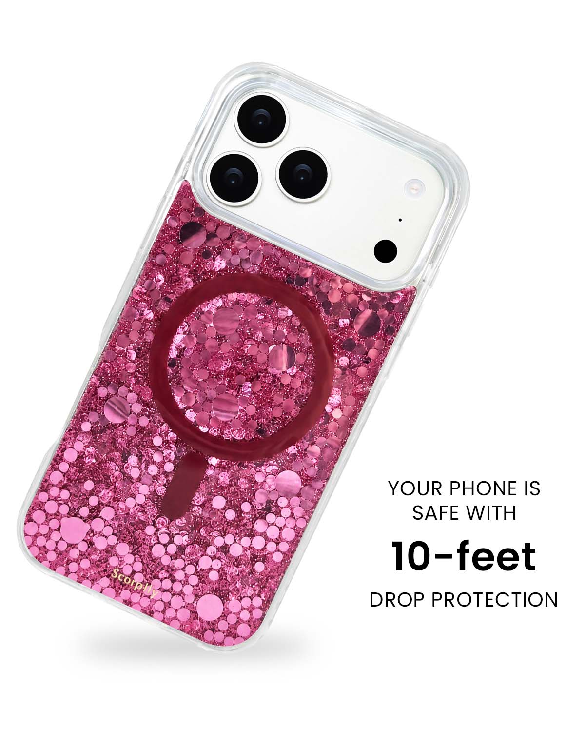 Rose Stardust MagSafe iPhone Case
