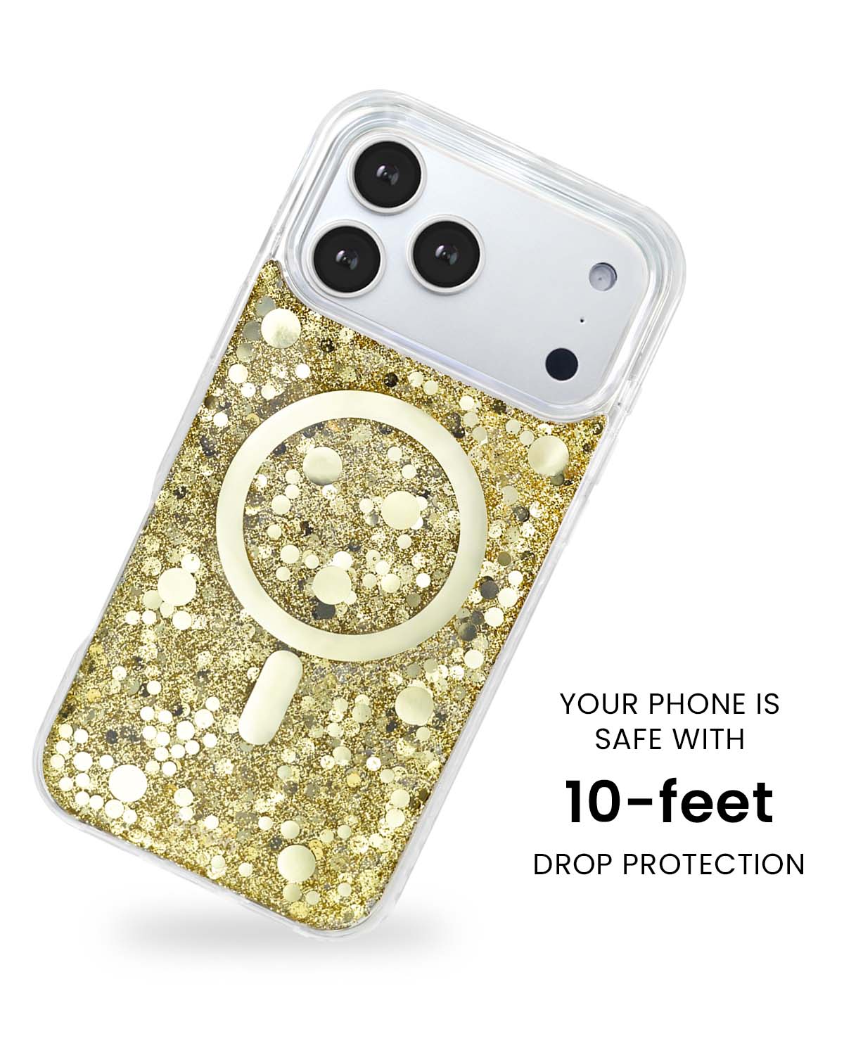 Karat Stardust iPhone Case 10-feet drop protection