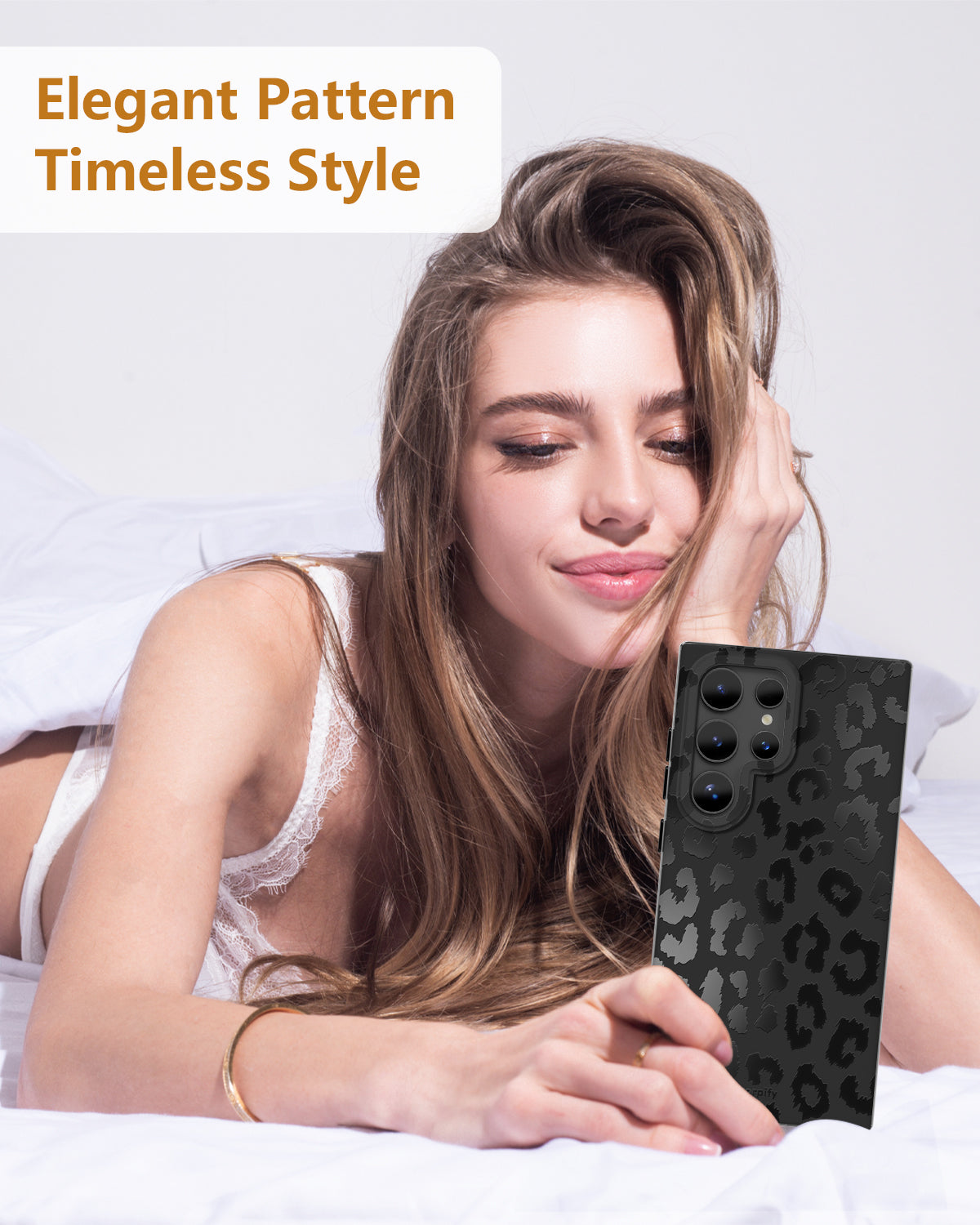 Black Leopard Samsung Galaxy Case