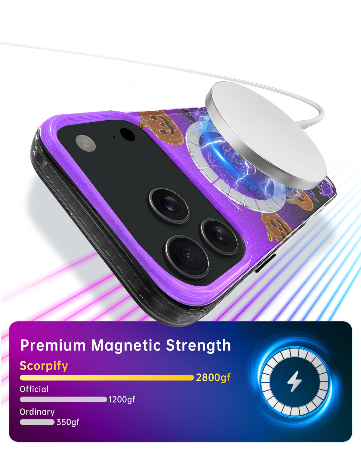 iPhone 17 Gleam Pumpkin Spell MagSafe Case