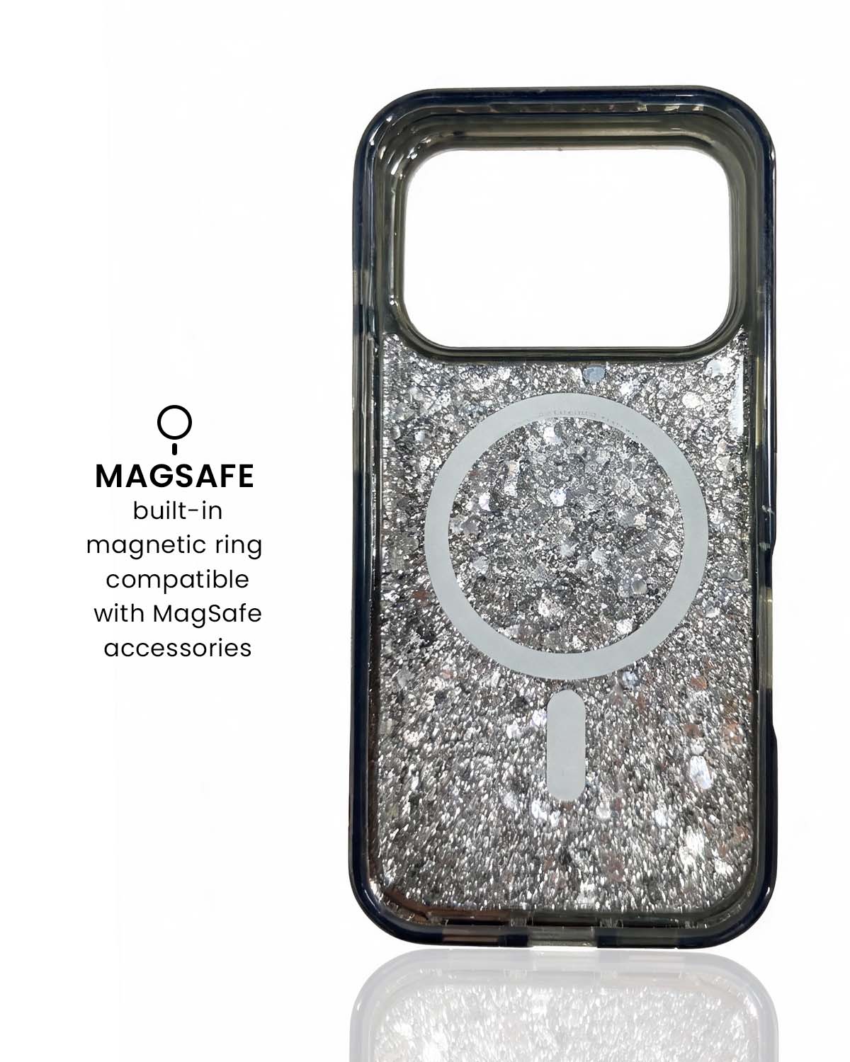 Platinum Stardust iPhone Case 10-feet drop protection