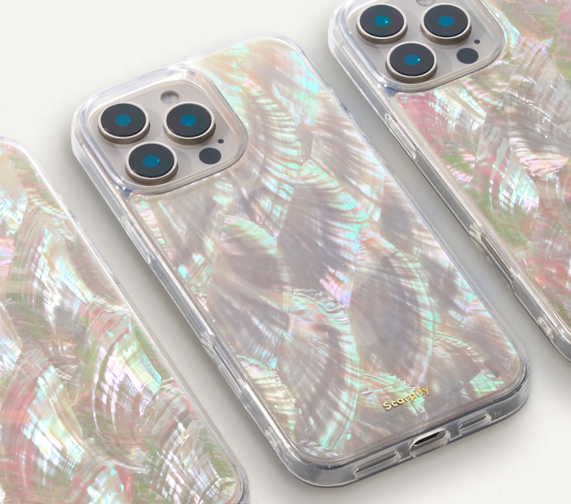 Glossy Mother of Pearl iPhone Case - Scorpify