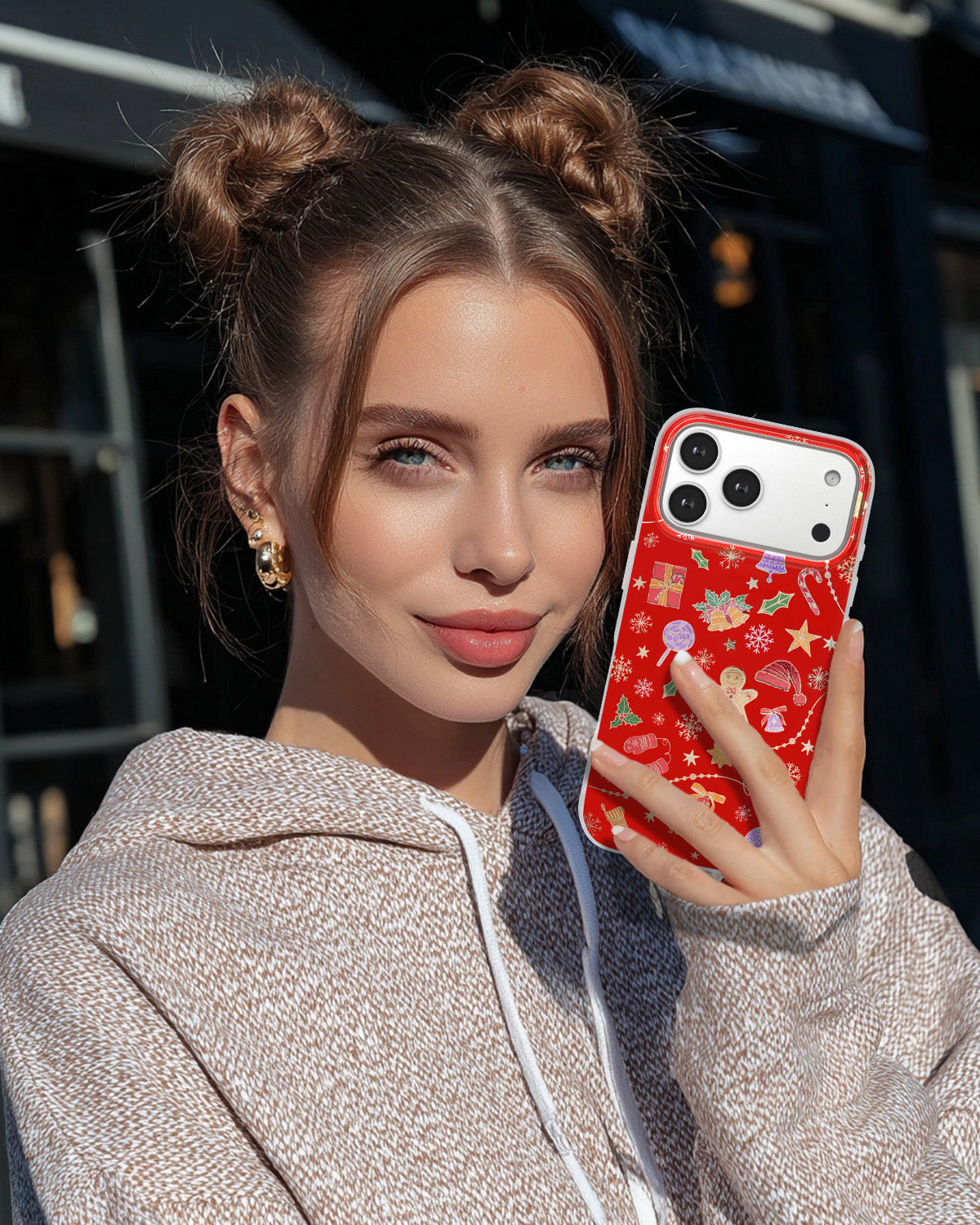 Scorpify Gleam Merry Magic iPhone case protective cover