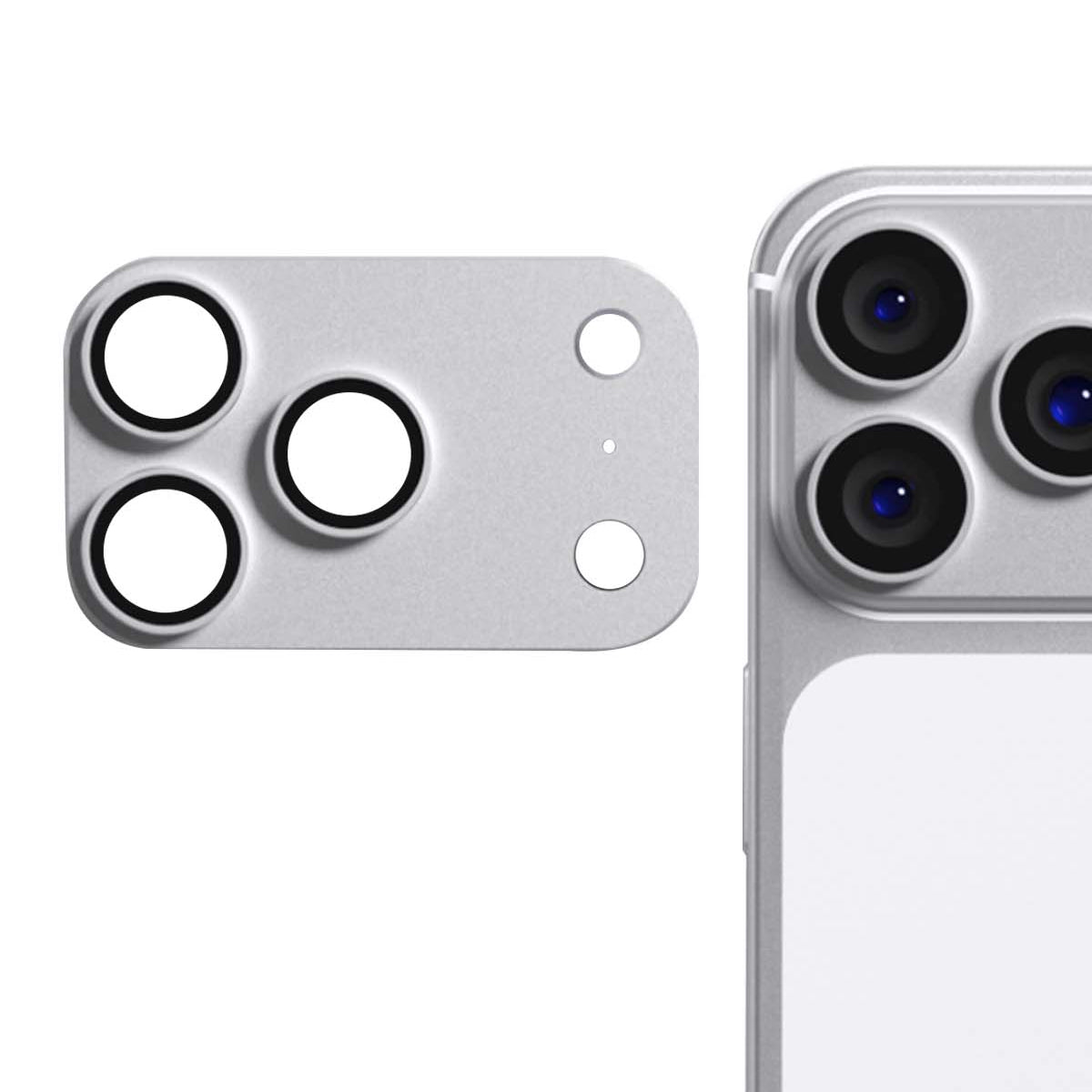Protective camera lens protector for smartphone cameras