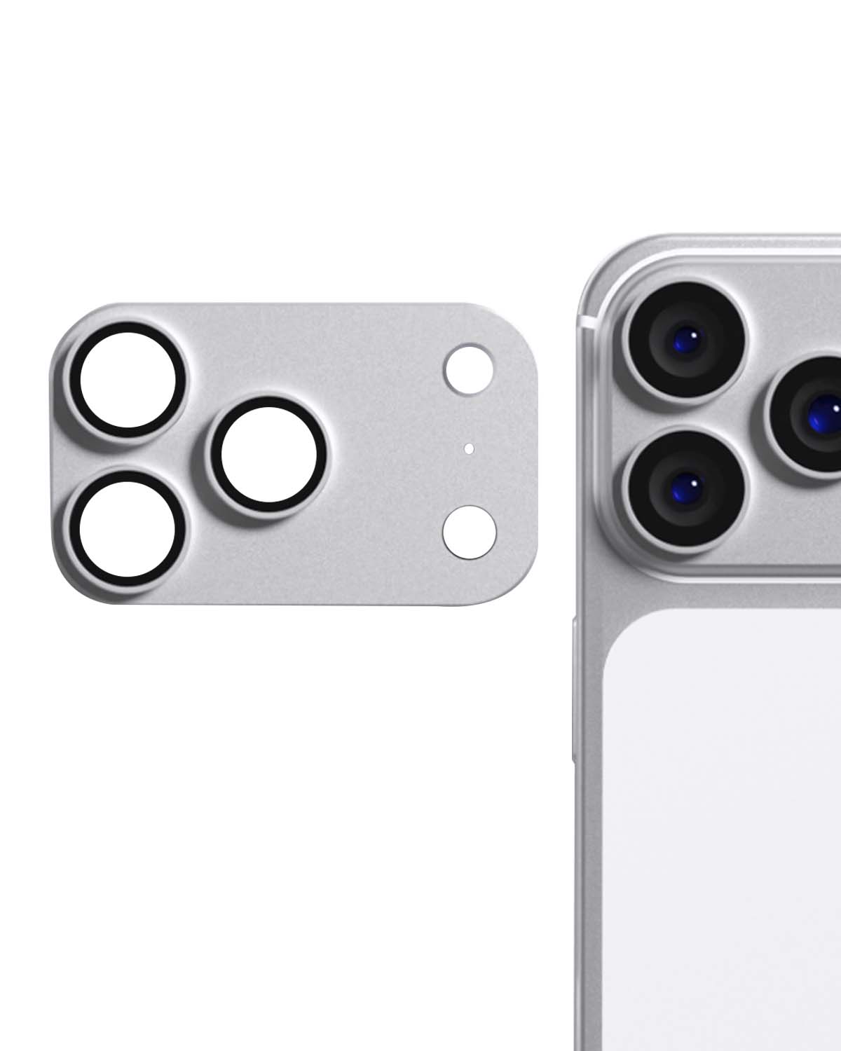 Protective camera lens protector for smartphone cameras